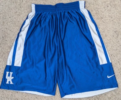 Kentucky Wildcats Shorts Mens Medium Nike Reversible Basketball Dazzle Vintage - Image 1 of 4