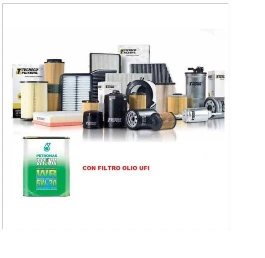 TECNECO KIT TAGLIANDO LANCIA DELTA III 1.6 MTJ 120CV 88KW DAL 09/2008 + SELENIA WR 5W30