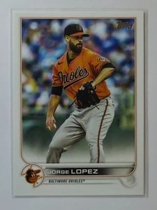 2022 Topps #552 Jorge López Baltimore Orioles - Imagen 1 de 2