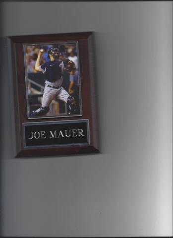 JOE MAUER PLAQUE BASEBALL MINNESOTA TWINS MLB Cover