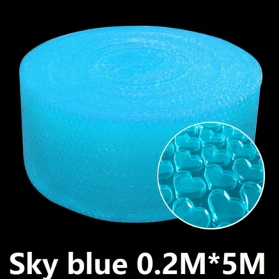 0.2*5M Buffer Packaging Heart Bubble Wrap Bubblewrap Bubble Paper Foam Roll for  - Image 1 of 4