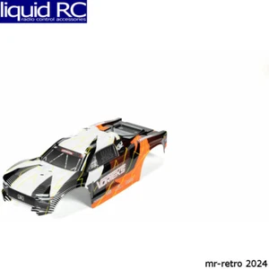 Arrma -1555 VORTEKS 2WD Clipless Painted Decaled Body Set Orange - Picture 1 of 2