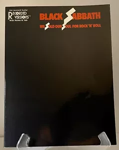 Black Sabbath, We Sold Our Soul, Guitar Recorded Versions, Songbook - Picture 1 of 4