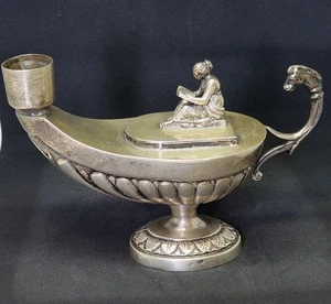 1 lampada aladino portacandela in Argento 800 oggettistica arredo - Imagen 1 de 7