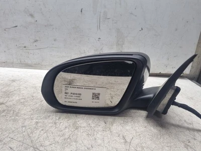 MERCEDES C CLASS W205 DOOR MIRROR LEFT 197 OBSIDIAN BLACK A2058104702 2020 - Image 1 of 4