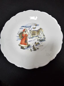 Tirschenreuth Hutschenreuther Weihnachtsteller Monika Heller Cole UNBENUTZT! - Bild 1 von 4