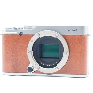 [ USED Excellent+++ ] Fujifilm X-M1 Body Brown - Picture 1 of 7