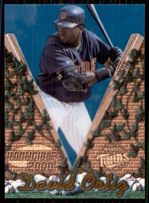 2000 Pacific Invincible #85 David Ortiz Minnesota Twins - Image 1 of 2