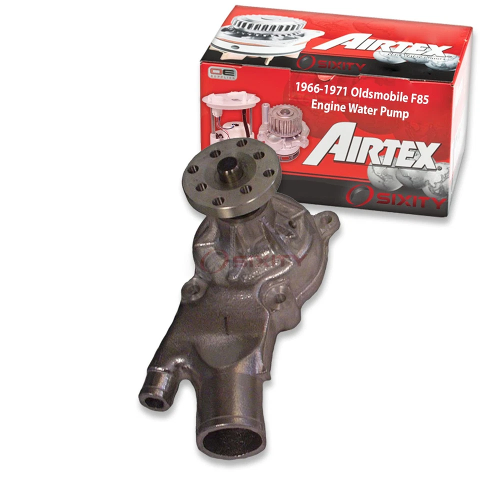 Airtex Engine Water Pump for 1966-1971 Oldsmobile F85 4.1L L6 Coolant hv - Image 1 of 4