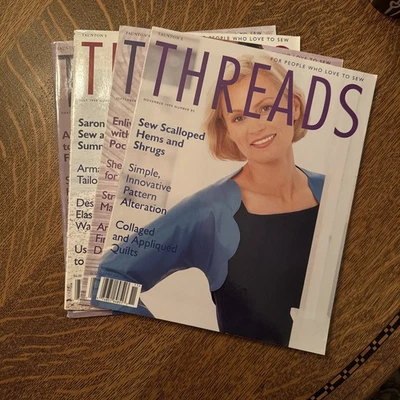 6 Issues Of Threads Magazine 1999, 2000, 2002 - Image 1 of 4
