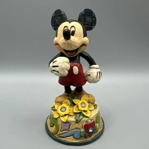 Walt Disney Showcase Jim Shore March Aquamarine J#4033960 Mickey Figurine. - Imagen 1 de 6