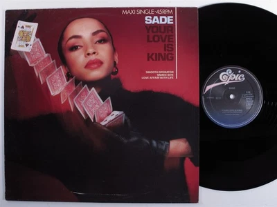 SADE Your Love Is King EPIC 12" VG++ 45rpm holland HEAR - Image 1 of 2
