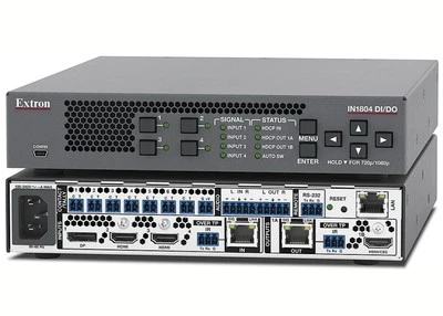 Extron IN1804 DI/DO 4K/60 4:4:4 Seamless Scaling Switcher DTP2 RRP £3,724.99 - Image 1 of 4