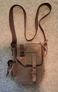Augur Canvas Crossbody Bag - Picture 1 of 24