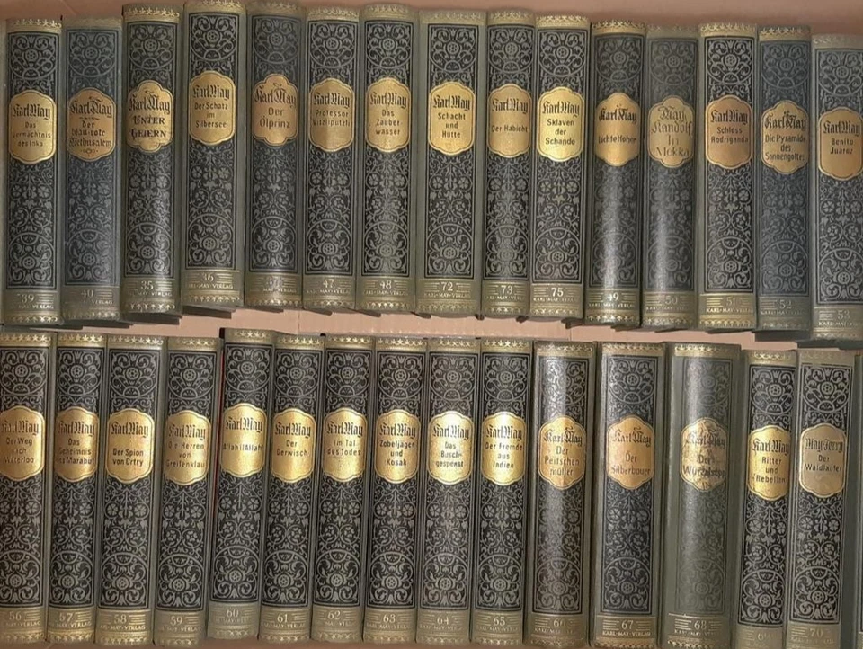 Karl May Bücher Verlag 1-74 Bamberg Verlag Sehr Guter Zustand Sammlung 1 Buch - Bild 1 von 1