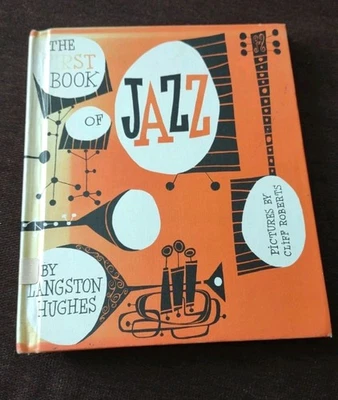 The First Book of Jazz, Langston Hughes, 1955, 1st Edition, 14th Print Rare Foto 1 de 4