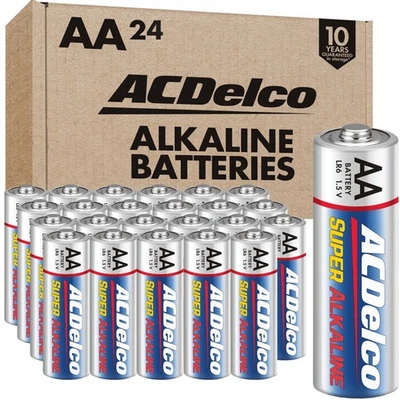 ACDelco AA Alkaline Batteries 1.5V 24-Pack Long-Lasting Power - Image 1 of 4