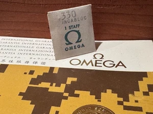 Reloj Omega 330 original antiguo vintage Incabloc Balance Staff parte 440 - Imagen 1 de 3