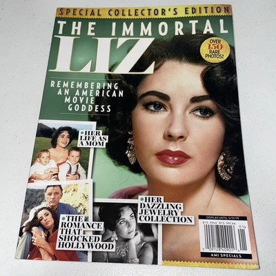 THE IMMORTAL LIZ ELIZABETH TAYLOR Movie Goddess  AMI Specials Magazine - Image 1 of 4