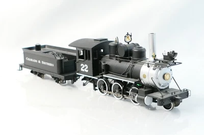 Bachmann On30 DCC Locomotive Colorado Spectrum Southern Steam w/ Tender (No Box) - Image 1 of 4