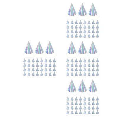 50 Pcs Wedding Cone Hats Housewarming Party Happy Birthday Paper - Image 1 of 4