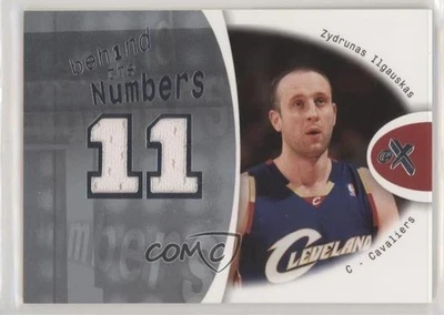 2006-07 Fleer EX Behind The Numbers /199 Zydrunas Ilgauskas #BN-ZI - Image 1 of 2