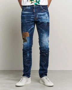 Dsquared2 Patch Jeans 48 M W32 Nv4983w - Bild 1 von 3