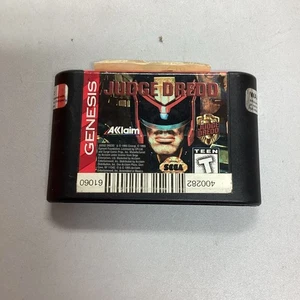 Judge Dredd Sega Genesis - solo gioco - ottime condizioni - testato e funzionante - - Foto 1 di 3
