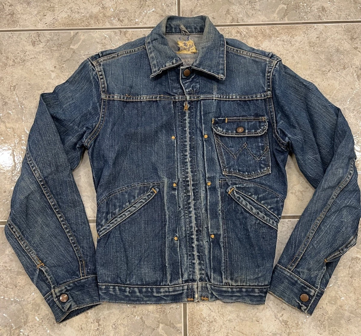 ジャケット・アウター 60's vintage Wrangler 24MJ blue bell 38 60's vintage Wrangler 24MJ blue bell 38 - メルカリ