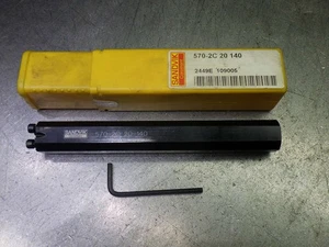 Sandvik SL40 Coolant Thru Steel Boring Bar 20mm Shank 570-2C 20 140 (LOC308A) - Foto 1 di 3