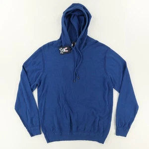 Felpa con cappuccio Psycho Bunny Tonal blu uomo L - Foto 1 di 8
