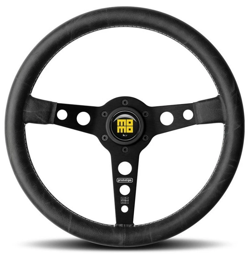 MOMO Sportlenkrad VPROHERIT35BR 350mm Leder