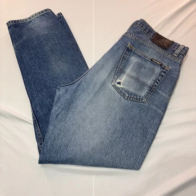 Polo Ralph Lauren Jeans Co VTG Y2K Distressed Relaxed Fit Jeans Men’s 36x32 - Image 1 of 4