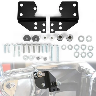For 97-08 Harley Touring Quick Release Sissy Bar Backrest Docking Hardware Kit - Image 1 of 4