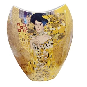 Fusaichi Pegasus Klimt Woman in Gold vase Adele Bloch Bauer 10" Tall Art - Picture 1 of 6