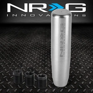 NRG INNOVATIONS SK-480SL UNIVERSAL 5"TALL WEIGHTED MANUAL SHIFT KNOB M8 M10 M12 - Picture 1 of 5