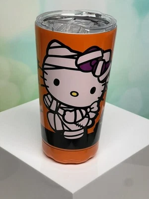 Vaso aislante Hello Kitty naranja momia Halloween Foto 1 de 3