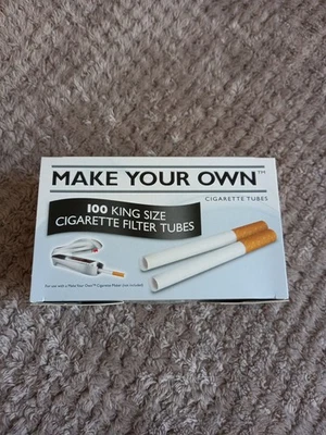 MAKE YOUR OWN KING SIZE 1900 (19 × 100) CIGARETTE FILTER TUBES + bonus - Image 1 of 3