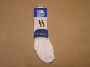 NCAA Delaware Blue Hens Kids Socks Sz 5-6 1/2 NWT - Picture 1 of 1