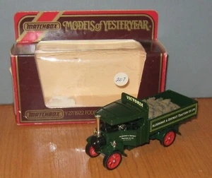 Matchbox Yesteryear Y27 Foden Steam Wagon Victoria Aldershot & District Code 3 - Picture 1 of 5
