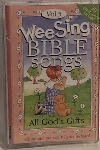 Wee Sing Bible Songs Vol. 3 Cassette - All God’s Gifts - Picture 1 of 2