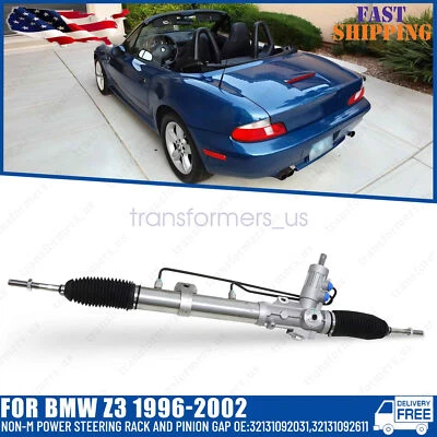 For BMW Z3 1996-02 32131092031 32131092611 Non-M Power Steering Rack And Pinion - Image 1 of 4