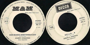 GILBERT O'SULLIVAN / Mouth & Macneal - Ooh-Wakka-Doo-Wakka-Day Hello-A - Picture 1 of 1