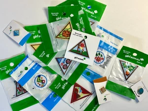 NEW in PACKAGE Girl Scout Brownie and Daisy Badges and Pins-- YOU PICK - Picture 1 of 18