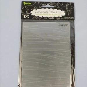 Darice Embossing Essentials Folder 1217-42 Zebra Hobby Paper Craft Scrapbooking - Picture 1 of 8