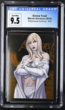 2014 Marvel Universe Rittenhouse Archives Emma Frost #69 CGC 9.5 GEM MINT