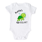 Auntie's Little Squirt Baby Onesie® Cute Turtle Baby Clothes For Kids Outfit