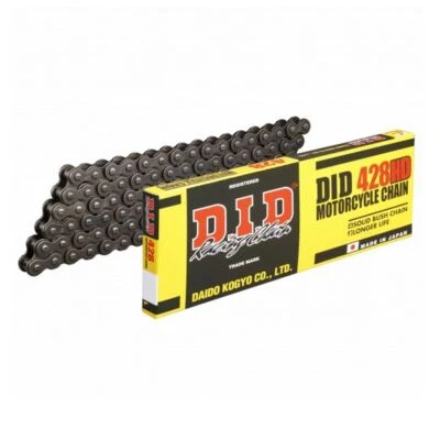 Corrente de transmissão resistente DID 428x114 para Suzuki TS 100 73-87 - Imagem 1 de 2