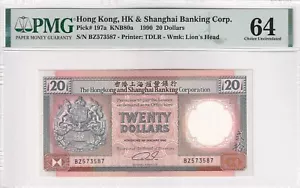 Hong Kong, 20 Dollars, 1990, UNC, p197a - Picture 1 of 2