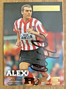 SIGNED ALEX RAE - MERLIN PREMIER GOLD CARD - SUNDERLAND - Picture 1 of 1